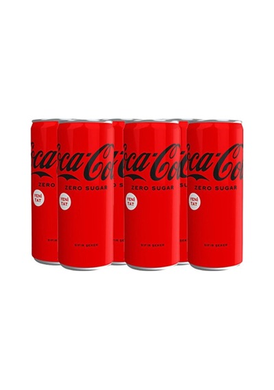 Coca Cola Zero Sugar 6 X 250 Ml 5 Adet