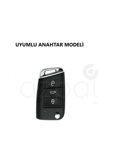 Volkswagen Polo Golf T-roc T-cross Passat Jetta Taigo Tiguan Silikon Anahtar Kılıfı Kırmızı-1 Adet