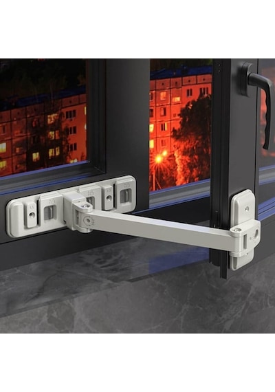 Sunup Sn-29666 Kapı Pencere Sabitleyici Çocuk Güvenlik Kilidi