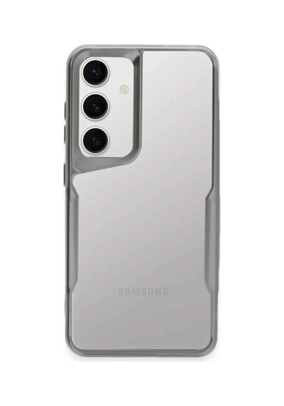 Newface - 657 - Samsung Galaxy Uyumlu A55 5g Kılıf Boyi Silikon Kapak - Ece-umay - - Gümüş