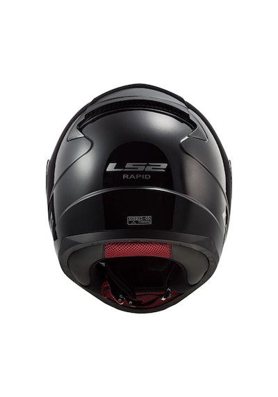 Ls2 Rapıd Siyah Kask Parlak