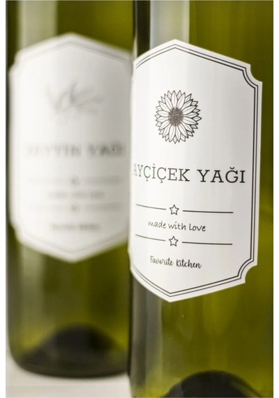Cam Şişe Yağdanlık Yeşil 750 Ml Tekli