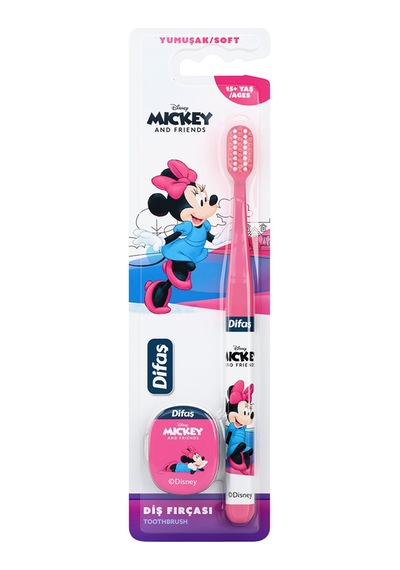 Difaş Minnie Mouse Diş Fırçası 15+ Yaş - 5 Adet Tarı