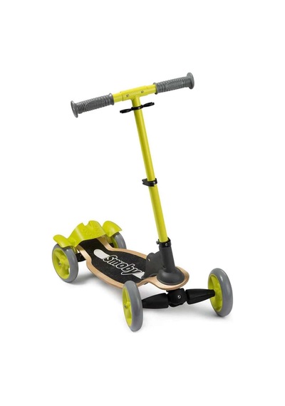 S-cruiser Ahşap 4 Tekerlekli Scooter 7600750700 Yeşil
