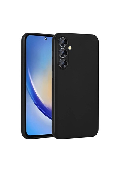 Samsung Uyumlu A35 Darbeye Dayanıklı Silikon Kılıf Siyah