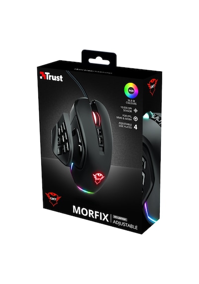 Trust GXT 970 Morfix Customisable Kablolu RGB Optik Oyuncu Mouse