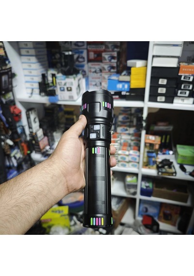 O-max Ps-3900 Profesyonel Uzun Menzil El Feneri 70w - 7000 Lüme
