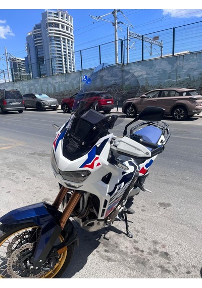 2020-24 Honda Africa Twin L2/l4 Uzun Ön Cam Füme Zeus 58cm 4mm
