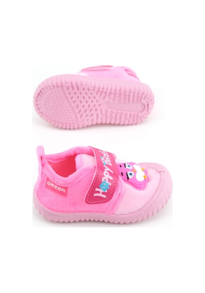 Gezer Kışlık Cırtlı Ayarlanabilir Rahat Taban Happy Birds Bebe Kız Panduf Ayakkabı Ga2kbm.03364.00.y61.b42 Fuşya