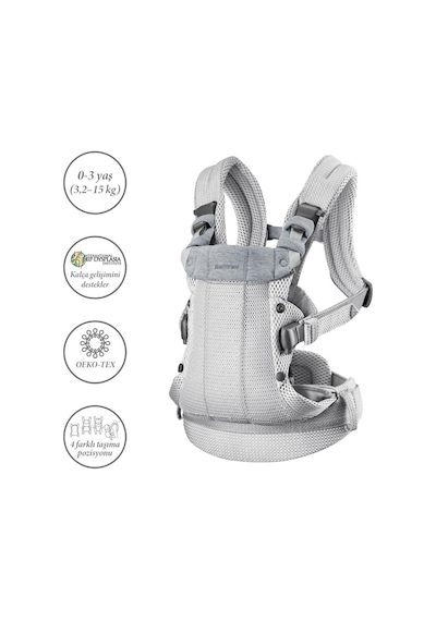 Babybjörn Balance Bliss Ana Kucağı Woven Melange & Kanguru Harmony 3d Mesh / Light Grey