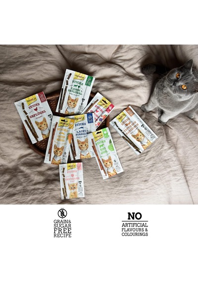 Sp Duo Stick Tavuklu&yaban Mersini Kedi Ödülü 3'lü 15gr
