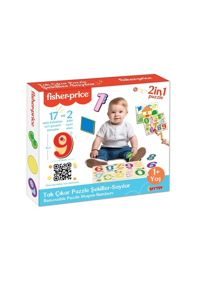 Fisher-price Fisher Price Tak Çıkar Puzzle Şekiller Sayılar
