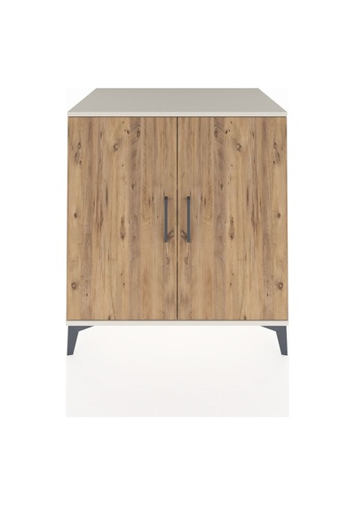 Kronos Şifonyer 2 Raflı 2 Kapaklı 88x59x96 Aytaşı-çam Aytaşı