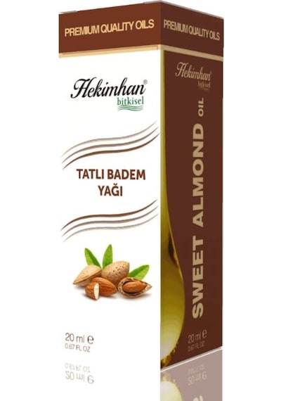 Hekimhan Bitkisel Tatlı Badem Yağı 20 ML