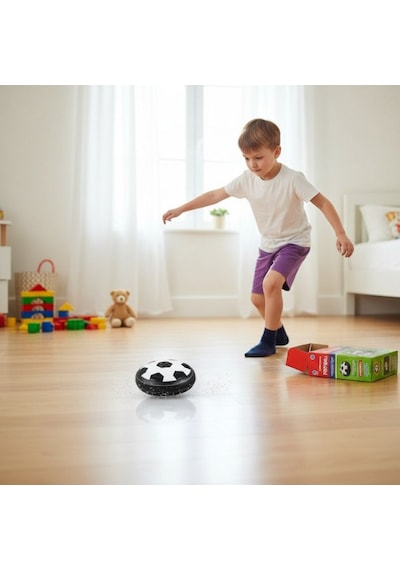 Havalı Futbol Topu Küçük Boy Hover Futbol Oyunu, İç Mekan Eğlence Topu