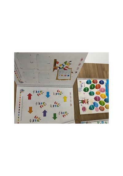 Matematik, Çizgi Çalışmları Ve Dikkat Düşünme Becerileri Seti 4-6 Yaş / 4 Kitap - 301 Sayfa