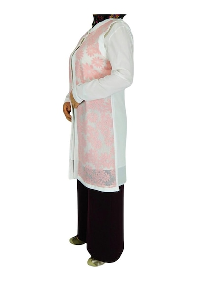 Kadın Krep Güpür Ikili Tunik Msk-0262