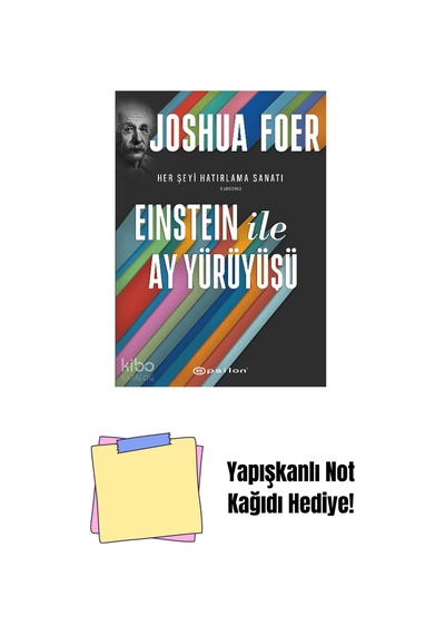 Einstein İle Ay Yürüyüşü + Yapışkanlı Not Kağıdı