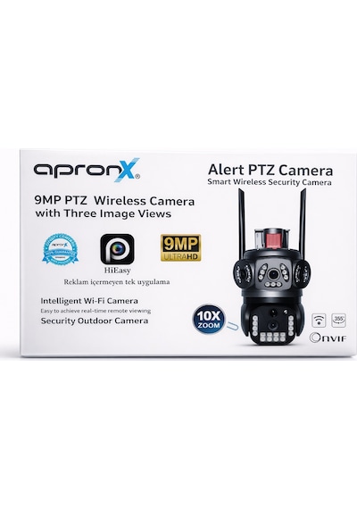 Apx-wp373oz 9mp 10x Zoom 2.8mm-12mm İki Kamera Wifi Ptz 11.03.01.001400