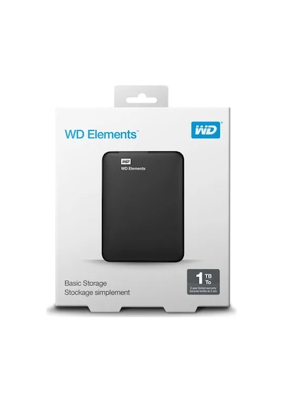 Western Elements Usb 3.0 2.5" 1tb Taşınabilir Disk Siyah
