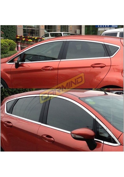 Ford Fiesta Krom Cam Çerçevesi Set 2009-2017 16 Parça