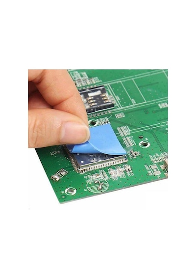 10*10 cm Chipset Soğutucu Termal Pad Ped Kalınlık 1 mm Mavi Renk 10*10 cm Chipset Soğutucu Termal Pad Ped Kalınlık 1 mm Mavi Renk