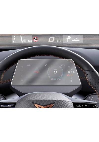 Cupra Born 5.3 İnç Mat Ekran Koruyucu Dijital Gösterge