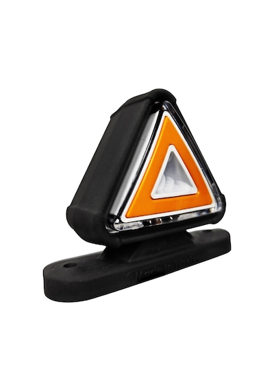 Ahmet Otomotiv Büyük Üçgen Takoz Neon Sarı-kırmızı 12v-24v