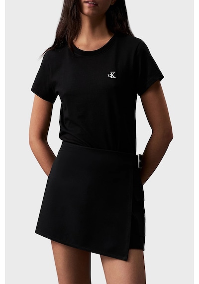 Calvin Klein Bayan T Shirt J20j212883 Bae Siyah SIYAH