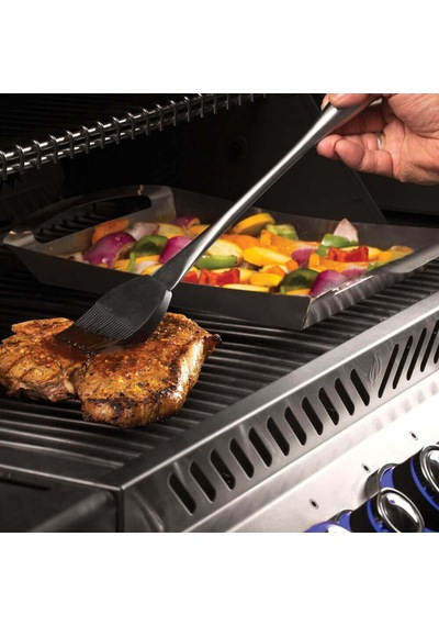 Napoleon Pro Üçlü Set Spatula. Maşa. Sos Fırçası Paslanmaz Çelik