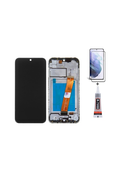 Samsung A01 A015m Çıtalı Uyumlu Ekran Lcd Dokunmatik B7000 15ml Yapıştırıcı Ve Kırılmaz Cam İle Beraber Yc