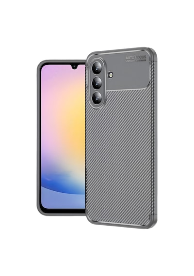 Galaxy  Uyumlu  S25 Fe Auto Focus Karbon Kapak - Gri