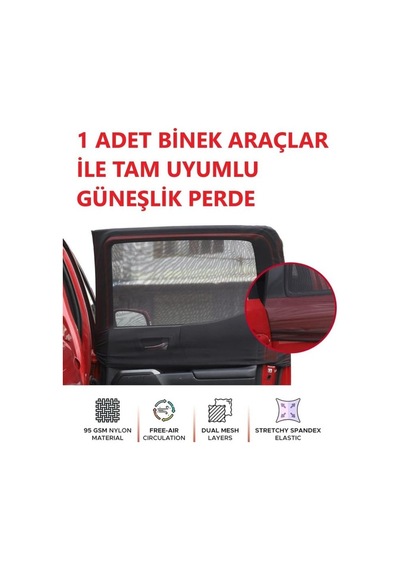 Araba Araç Oto Yan Cam Güneşlik Örtü Perde Kılıf Güneşliği Araba Anne Bebek Emzirme Perdesi 1 Adet
