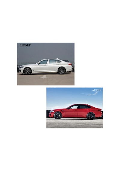 Bmw 5 Serisi G30/g38 2018-2020 Uyumlu 2021 M5 G30/g38 Yükseltme Body Kit Makyajlama Seti-hazır Stok