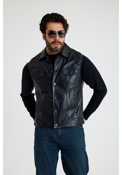 Franko Armondi Jean Model Erkek Yelek E64-ylk-899-20222 Siyah