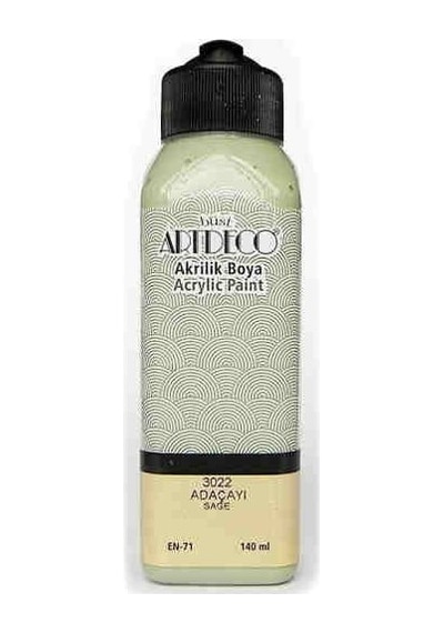 Artdeco Akrilik Boya 140 Ml Adaçayı Y-070R-3022