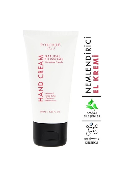 Nemlendirici El Kremi, Prebiyotik Destekli, 50 Ml Aloe Vera