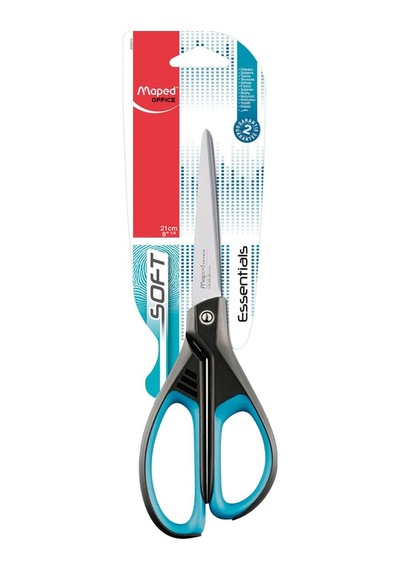Makas 21 Cm Essentıals Soft Asm Blıster 468310