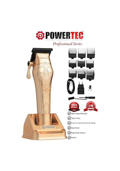 Powertec TR-6800 Elite Professional Saç Sakal Tıraş Makinesi