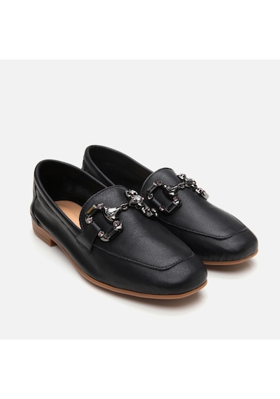 Hotiç Hakiki Deri Siyah Kadın Loafer 01ayh306730a100 Siyah-black Siyah