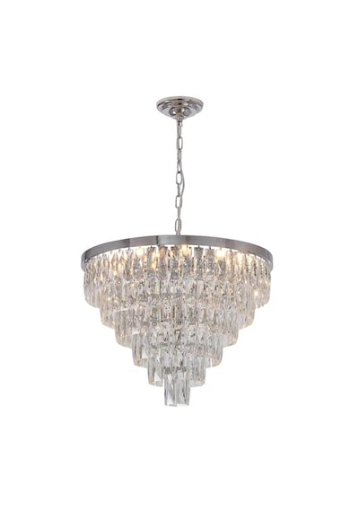 Bendigo Kristal Taşlı Avize Ra-avz- 3906-27-54 Krom