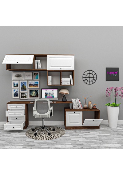 Vario Membran Çalışma Masası Mdf Antrasit Vario Membran Çalışma Masası Mdf Antrasit