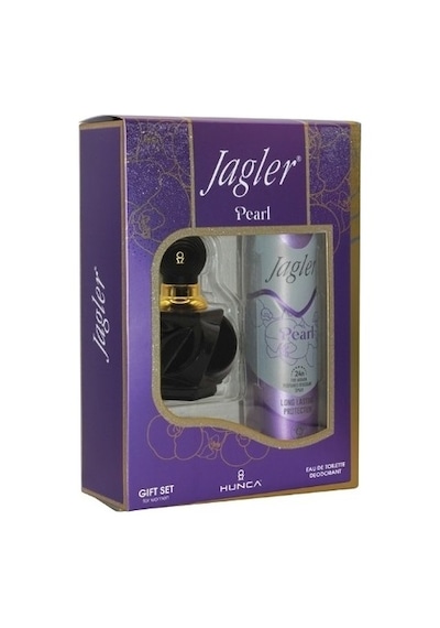 Jagler Classic + Pearl Kadın Parfüm EDT 2 x 60 ML + Classic + Pearl Kadın Sprey Deodorant 2 x 150 ML