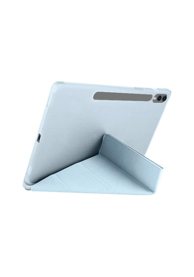 Galaxy X510 Tab S9 Fe 11 Kılıf Kalemlikli Mars Tablet Kılıfı - Mavi Diğer
