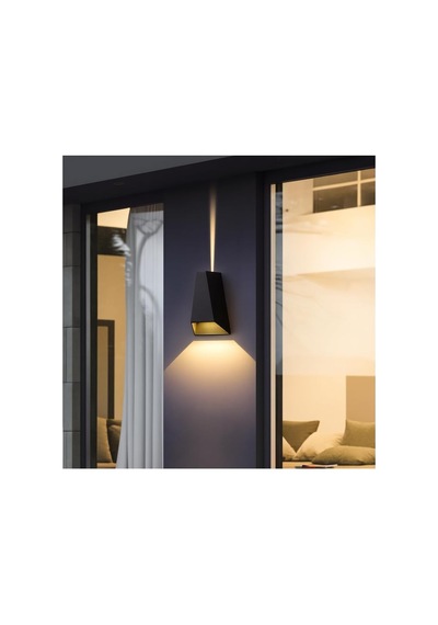 Malta 6w Çift Taraflı Led Aplik 3200k Sıcak Işık, 220v, 350 Lümen, Ip54 Su Geçirmez, 110x175 Mm, 100 Işık Açısı &