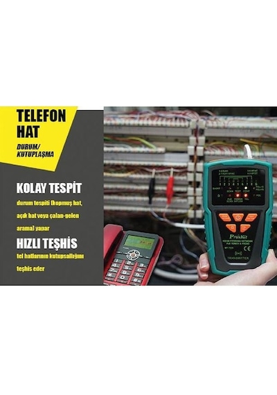 Proskit Mt-7029 Kablo Bulucu Ve Lan Kablo Test Cihazı
