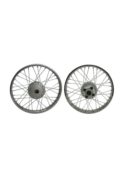 Cg 18 -18 Ön Arka Kampanalı 36 Telli Düz Tel Jant Takımı 1.40x18-1.60x18