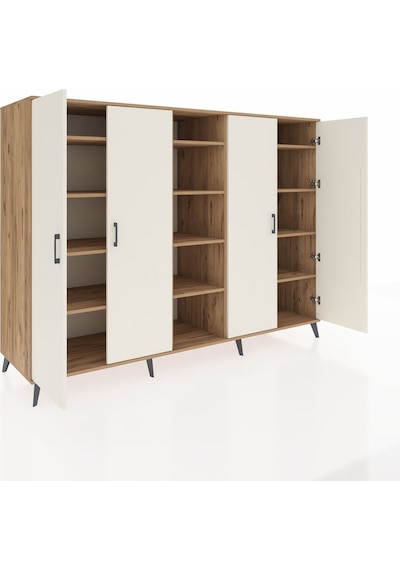 Kronos Dolap 12 Raflı 4 Kapaklı 220x59x163 Çam-aytaşı/çam Çam-aytaşı/çam Kronos Dolap 12 Raflı 4 Kapaklı 220x59x163 Çam-aytaşı/çam Çam-aytaşı/çam