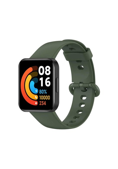 Xiaomi Redmi Watch 2 Lite Uyumlu Klasik Zore Kordon-petrol Yeşil
