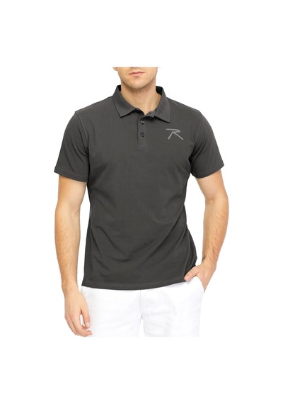 Raru Erkek Polo T-shirt Ostendo Antrasit Antrasit